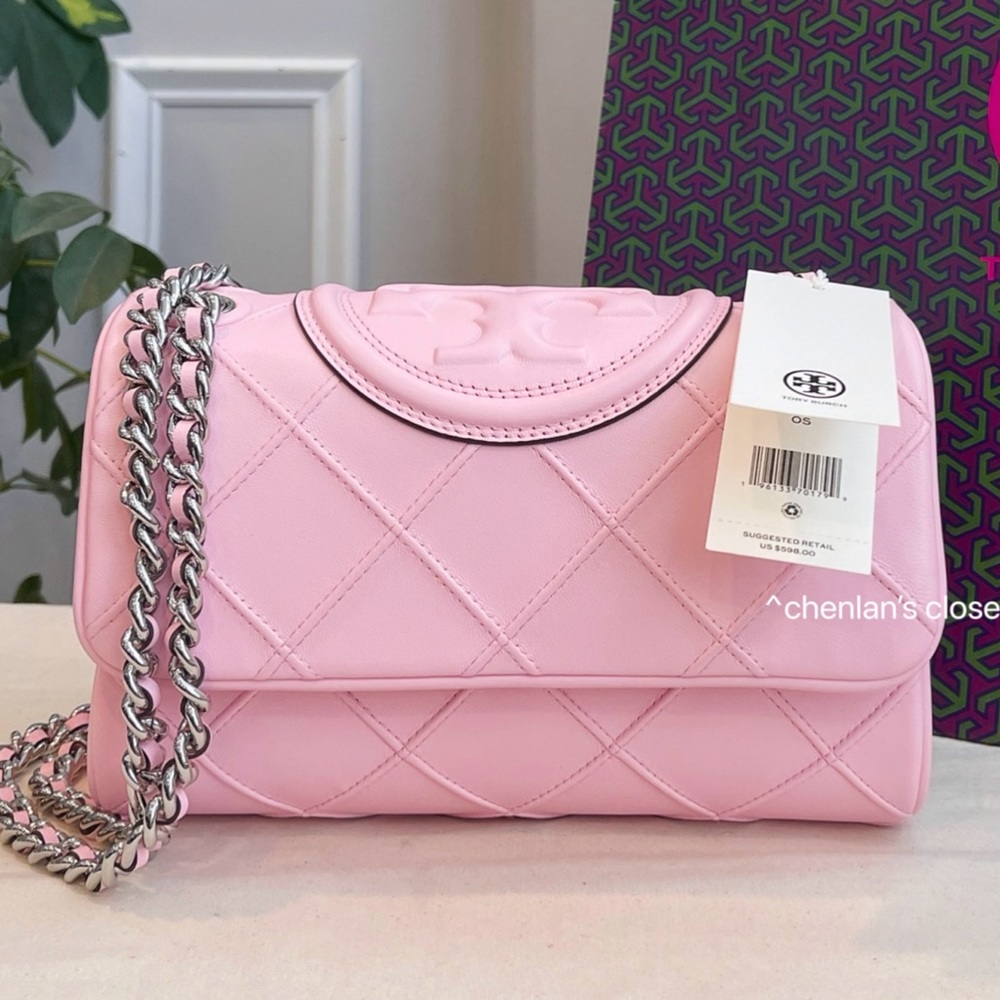 🌸NeW! Tory Burch SMALL FLEMING SOFT CONVERTIBLE SHOULDER BAG